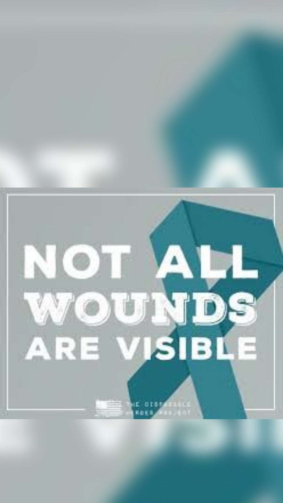 PTSD Awareness Day…the mind replays what the heart can’t delete…support those you love who are suffering…it means more than you will ever&nbsp;know.